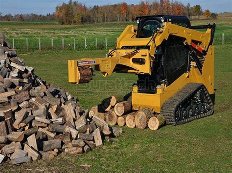 skid steer log splitter for sale|used skid steer wood splitters.